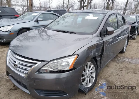 2015 Nissan Sentra Sv from USA, damaged, VIN 3N1AB7AP4FY354494